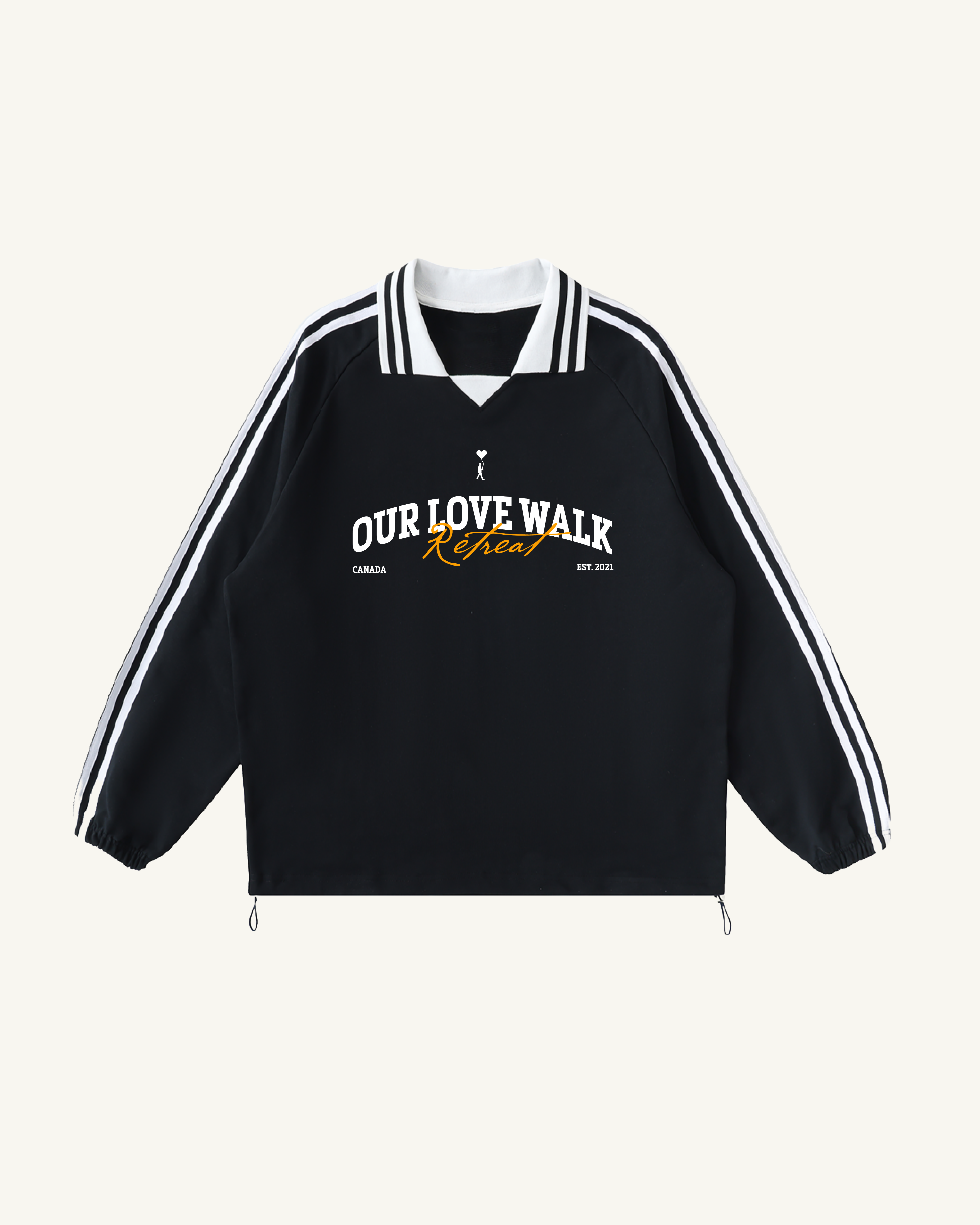 OLW Striped Sweatshirt — front